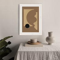 Totem 01 Art Print White Frame | Bombinate Totem 01 Art Print White Frame | Bombinate