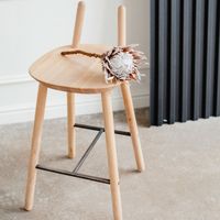 Dusty Pink Naive Semi Bar Stool | Bombinate Dusty Pink Naive Semi Bar Stool | Bombinate