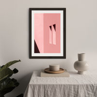 Windows And Shadows Art Print Black Frame | Bombinate Windows And Shadows Art Print Black Frame | Bombinate