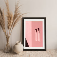Windows And Shadows Art Print Black Frame | Bombinate Windows And Shadows Art Print Black Frame | Bombinate