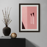 Windows And Shadows Art Print Black Frame | Bombinate Windows And Shadows Art Print Black Frame | Bombinate