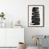 Tropical Jungle Vibes Art Print Oak Frame | Bombinate Tropical Jungle Vibes Art Print Oak Frame | Bombinate