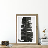 Tropical Jungle Vibes Art Print Oak Frame | Bombinate Tropical Jungle Vibes Art Print Oak Frame | Bombinate