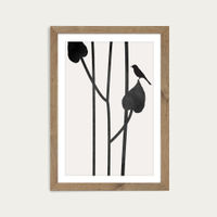 Beauty Of Silence Art Print Oak Frame | Bombinate Beauty Of Silence Art Print Oak Frame | Bombinate