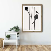 Beauty Of Silence Art Print Oak Frame | Bombinate Beauty Of Silence Art Print Oak Frame | Bombinate