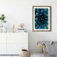 Cactus No 9 Art Print Oak Frame | Bombinate Cactus No 9 Art Print Oak Frame | Bombinate