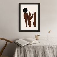 Natural Art Print Black Frame | Bombinate Natural Art Print Black Frame | Bombinate