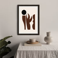 Natural Art Print Black Frame | Bombinate Natural Art Print Black Frame | Bombinate