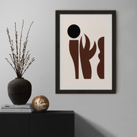 Natural Art Print Black Frame | Bombinate Natural Art Print Black Frame | Bombinate