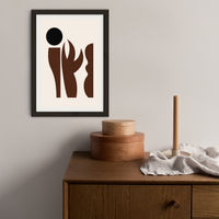 Natural Art Print Black Frame | Bombinate Natural Art Print Black Frame | Bombinate