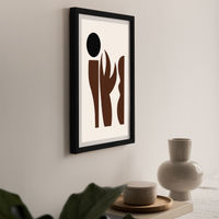 Natural Art Print Black Frame | Bombinate Natural Art Print Black Frame | Bombinate