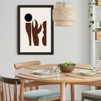 Natural Art Print Black Frame | Bombinate Natural Art Print Black Frame | Bombinate