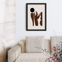 Natural Art Print Black Frame | Bombinate Natural Art Print Black Frame | Bombinate