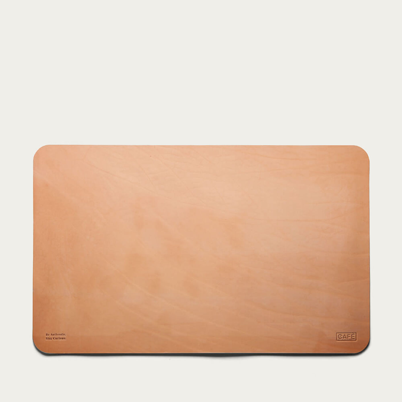 Natural Leather Desk Pad | Bombinate