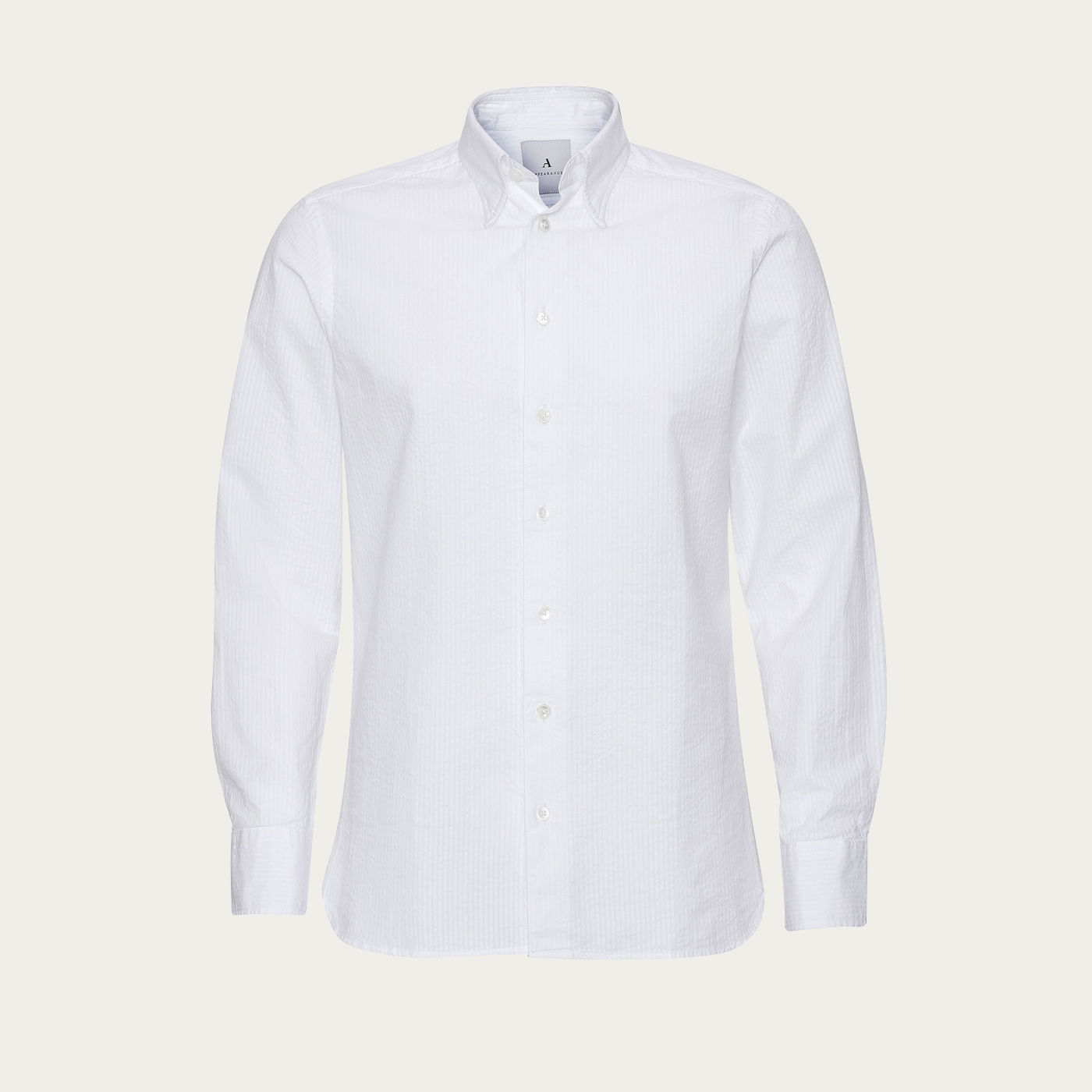 Pure White Seersucker Shirt | Bombinate