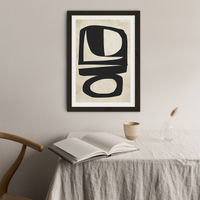 Chance Art Print Black Frame | Bombinate Chance Art Print Black Frame | Bombinate