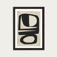 Chance Art Print Black Frame | Bombinate Chance Art Print Black Frame | Bombinate