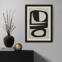 Chance Art Print Black Frame | Bombinate Chance Art Print Black Frame | Bombinate