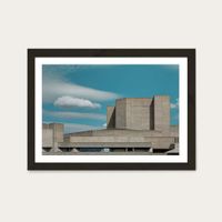 National Theatre 01 Art Print Black Frame | Bombinate National Theatre 01 Art Print Black Frame | Bombinate