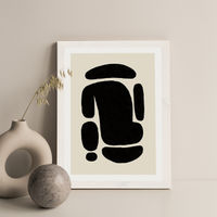Only One Art Print White Frame | Bombinate Only One Art Print White Frame | Bombinate