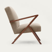 Beige Retrostar Chair Premium Velvet Line | Bombinate