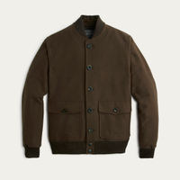 Brown Moleskin Bomber | Bombinate Brown Moleskin Bomber | Bombinate