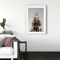 Merry Merry Christmas Art Print White Frame | Bombinate Merry Merry Christmas Art Print White Frame | Bombinate