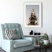 Merry Merry Christmas Art Print White Frame | Bombinate Merry Merry Christmas Art Print White Frame | Bombinate