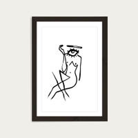 Noticed Art Print Black Frame | Bombinate Noticed Art Print Black Frame | Bombinate
