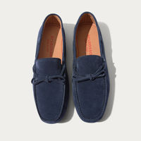 Elia Blu Scamosciato Moccasin | Bombinate Elia Blu Scamosciato Moccasin | Bombinate