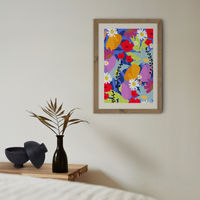 Garden At My Window Art Print Oak Frame | Bombinate Garden At My Window Art Print Oak Frame | Bombinate