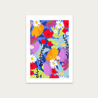 Garden At My Window Art Print Unframed | Bombinate Garden At My Window Art Print Unframed | Bombinate