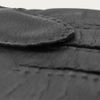 Black Pierluigi Handmade Deer Touch Leather Gloves | Bombinate Black Pierluigi Handmade Deer Touch Leather Gloves | Bombinate