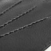 Black Pierluigi Handmade Deer Touch Leather Gloves | Bombinate Black Pierluigi Handmade Deer Touch Leather Gloves | Bombinate