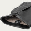 Black Pierluigi Handmade Deer Touch Leather Gloves | Bombinate Black Pierluigi Handmade Deer Touch Leather Gloves | Bombinate
