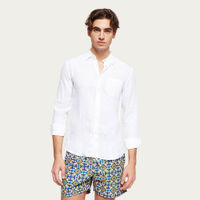 L1 Linen Shirt Spiaggia Bianca | Bombinate L1 Linen Shirt Spiaggia Bianca | Bombinate