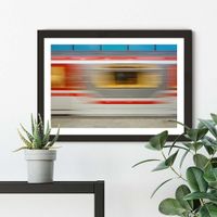 Tbilisi Metro Art Print Black Frame | Bombinate Tbilisi Metro Art Print Black Frame | Bombinate