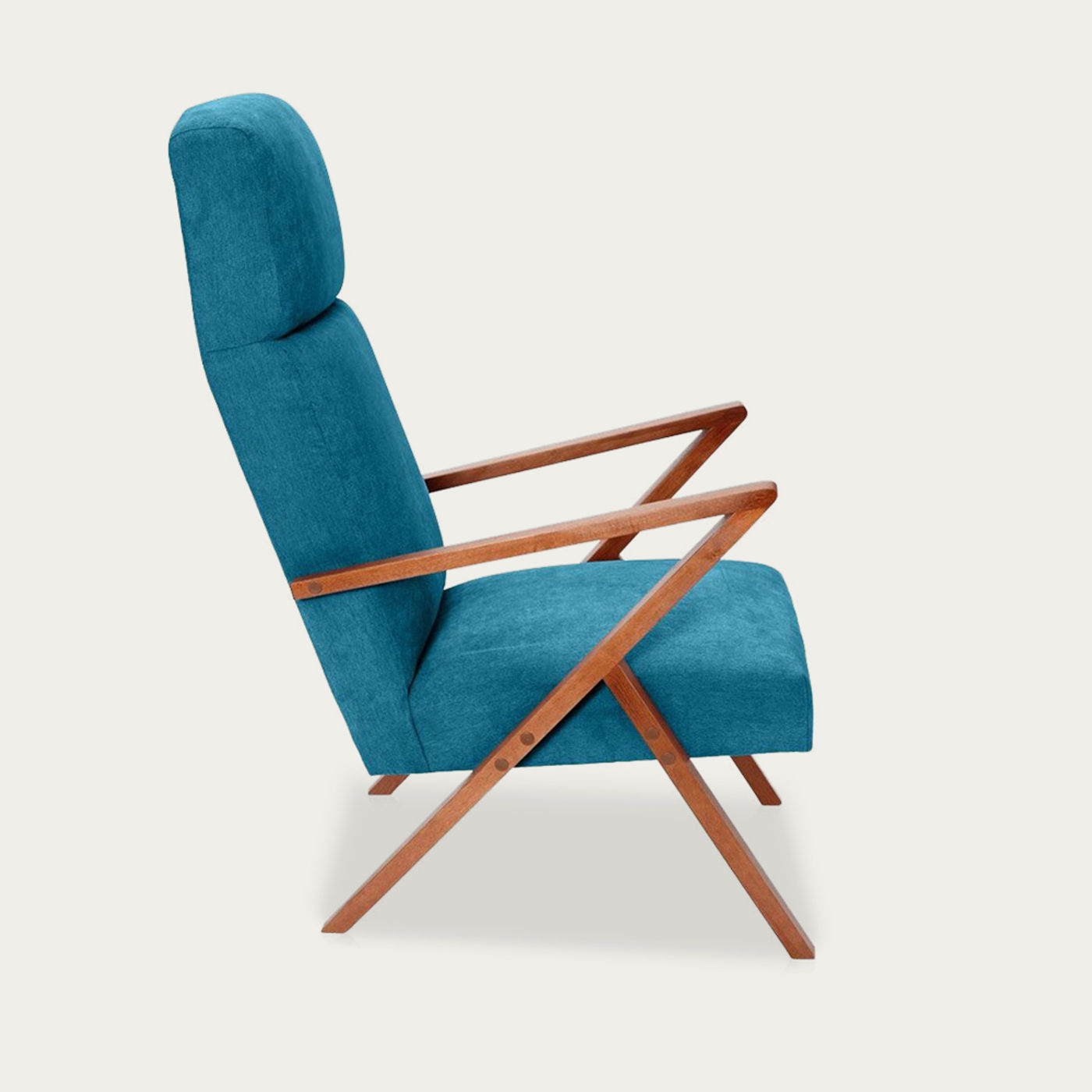 Turquoise Retrostar Lounge Chair Classic Line | Bombinate