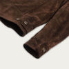 Brown Terracotta Suede Jacket  | Bombinate