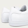 White Pierre Pebble Leather Sneaker | Bombinate