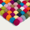 Felt Ball Rug Lotte Square | Bombinate Felt Ball Rug Lotte Square | Bombinate