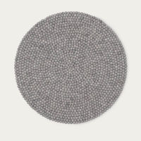 Felt Ball Rug Carl Round | Bombinate Felt Ball Rug Carl Round | Bombinate