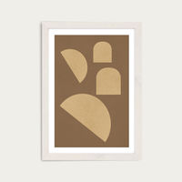 Dada Art Print White Frame | Bombinate Dada Art Print White Frame | Bombinate
