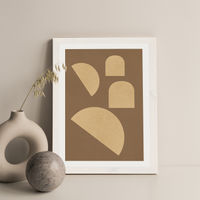 Dada Art Print White Frame | Bombinate Dada Art Print White Frame | Bombinate