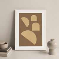 Dada Art Print White Frame | Bombinate Dada Art Print White Frame | Bombinate