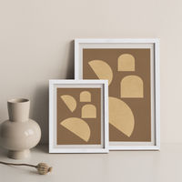 Dada Art Print White Frame | Bombinate Dada Art Print White Frame | Bombinate