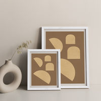 Dada Art Print White Frame | Bombinate Dada Art Print White Frame | Bombinate