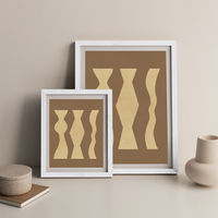 Totem 02 Art Print White Frame | Bombinate Totem 02 Art Print White Frame | Bombinate