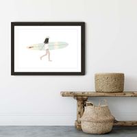 Summer Solstice Art Print Black Frame | Bombinate Summer Solstice Art Print Black Frame | Bombinate