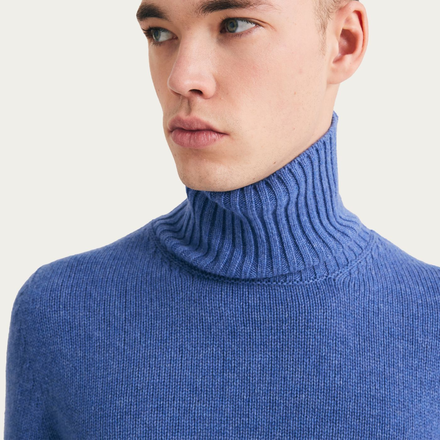 periwinkle turtleneck